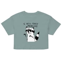 Image 1 of Women’s crop top CAUSE PROBLEMS
