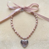 Image 4 of THE AMÉLIE LOCKET (PEARL)