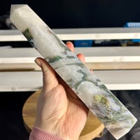 Image 3 of Moss Agate Statement Tower (62B)