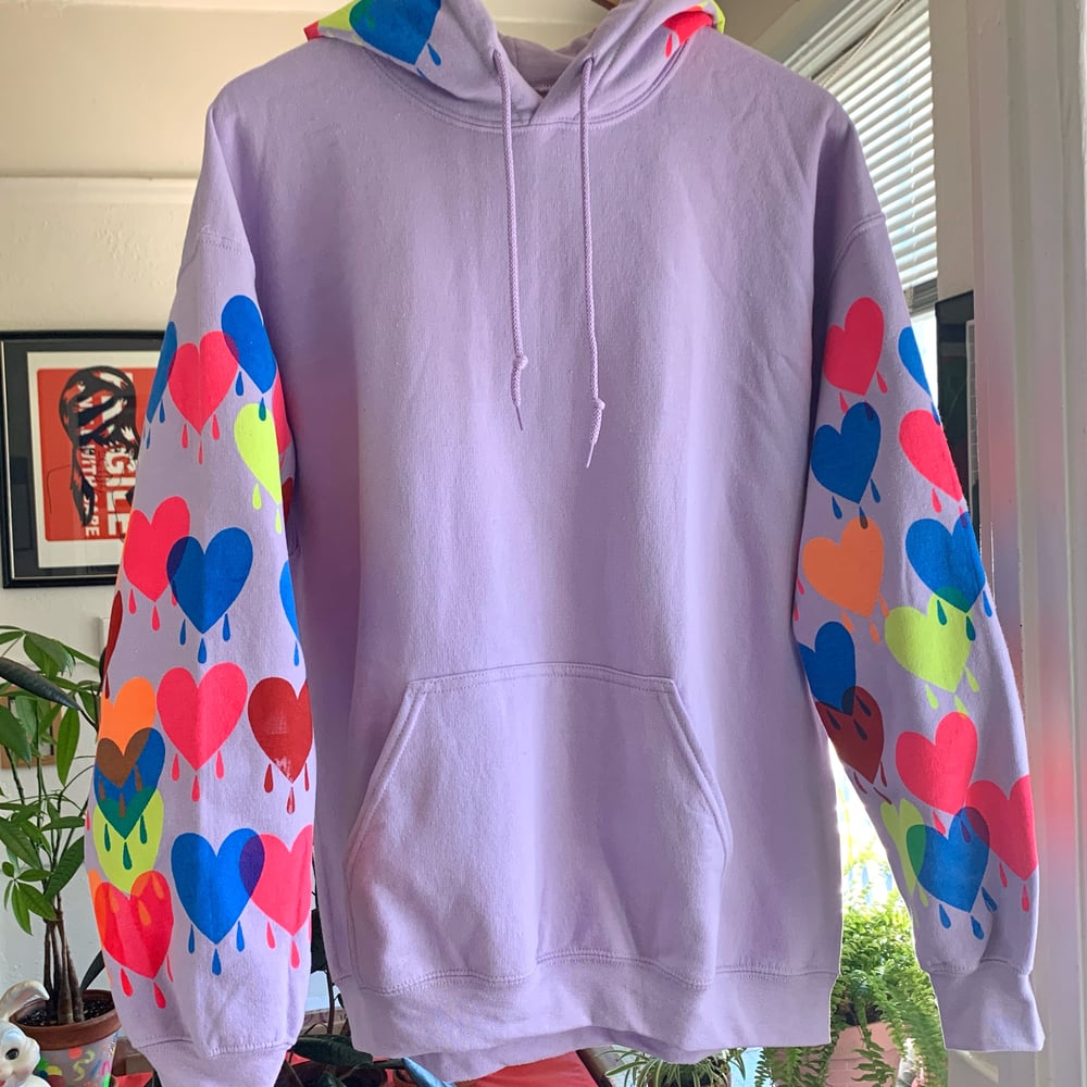 Image of "Lilac Hearts" (L)