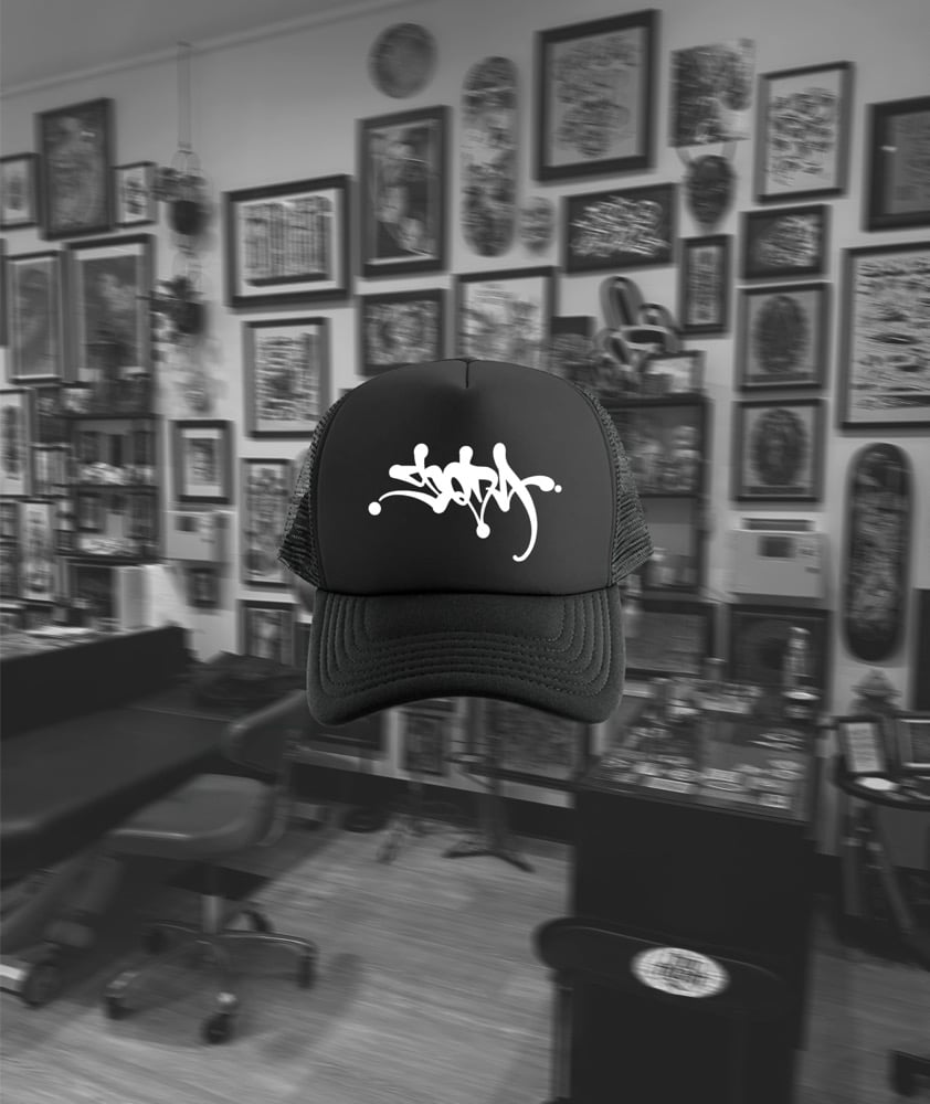 SODA EMBLEM TRUCKER HAT