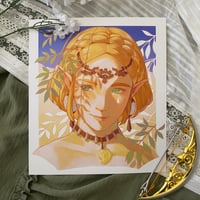 Image 1 of ⟡ TOTK Zelda Print ⟡