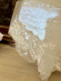 Image 14 of Large Clear Quartz Self Healed Points Cluster  Statement Piece #2063