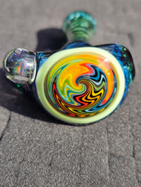 Image 2 of Wig Wag Pipe W/ Opal And Horn