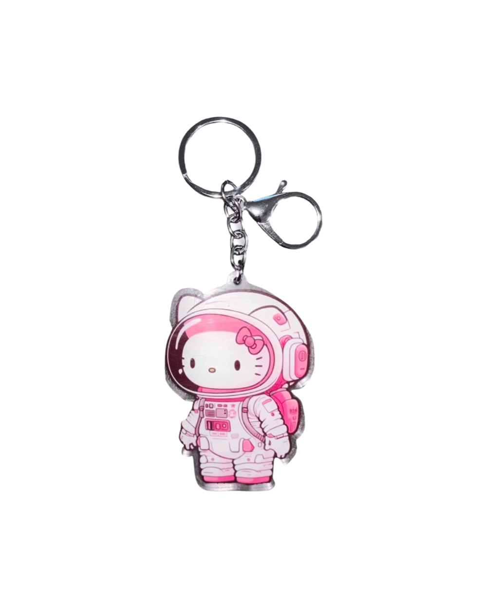 Image of Space Kitty Keychain 