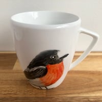 Image 4 of Flame Robin Mug