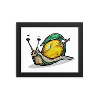 Image 1 of Framed Lemon SNART photo paper poster