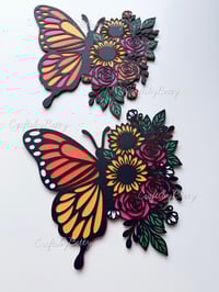 Image 1 of FLORAL BUTTERFLY SVG / ARCHIVO DIGITAL 