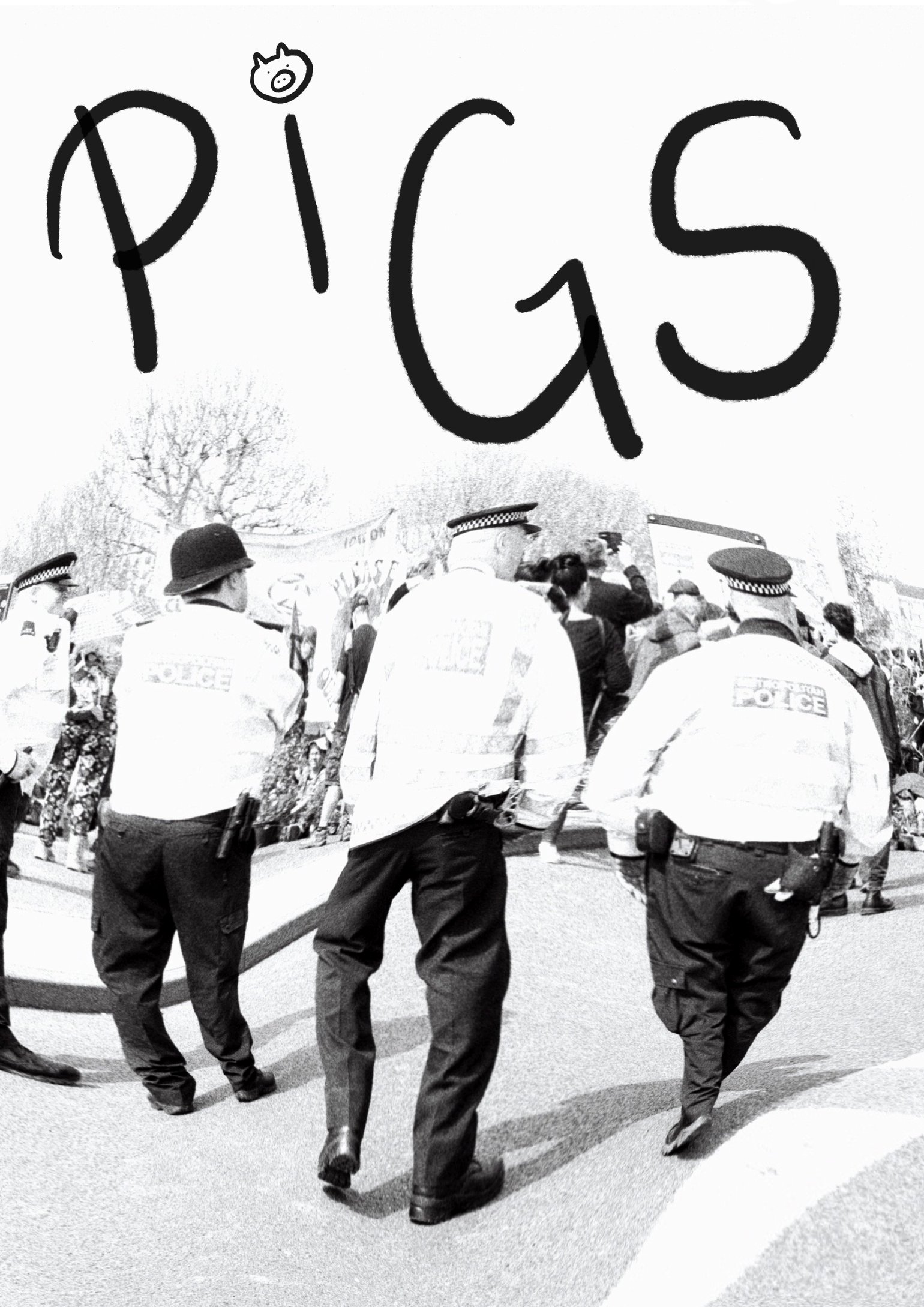 Image of ‘Pigs’ A3 Poster