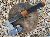 Image 2 of Damascus steel axe