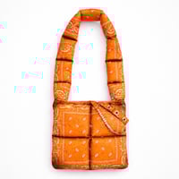 Image 3 of “TKRSDSGN” Bandana puffer totes