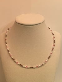 Image 1 of 'Pink Diamonds' Necklace 