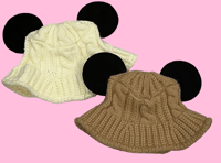 Image 1 of Cable Knit Bucket Hat 