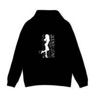 Image 1 of HEY SHOOT BLACK HOODIE