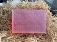 Image 2 of Pretty In Pink Honeybee Glycerin Body Bar