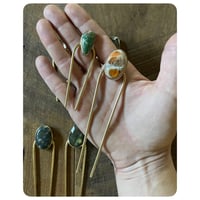 Image 1 of Solid Brass Hairpins 