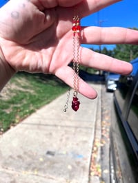 Image 3 of Blood Drop Necklace 5