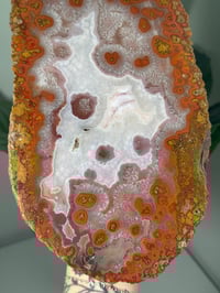 Image 3 of XXL MOROCCAN MOUNTAIN RED AGATE WITH NATURAL HEART
