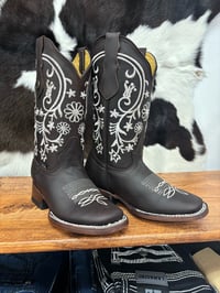 Image 2 of Floral Choco Boots