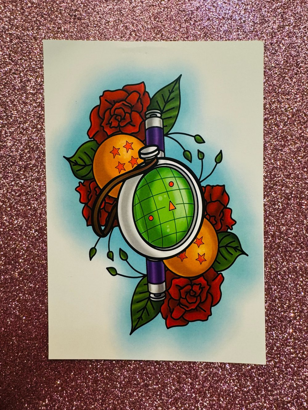 Image of Dragon Radar Print