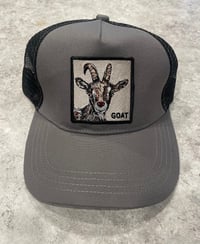 Image 2 of Goat Trucker Hat (multiple options)