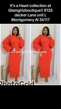 Dress orange 