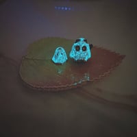 Image 8 of Glow in dark Ghost cat jewelry dish
