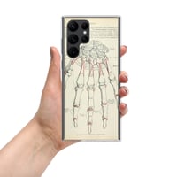 Image 2 of Antique Anatomical Drawing Bones Of The Hand Clear Case for Samsung®