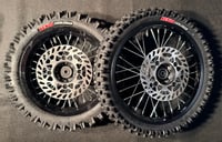 Image 1 of 12/14in Dirt Wheels w/ Kenda Carlsbad Tires 