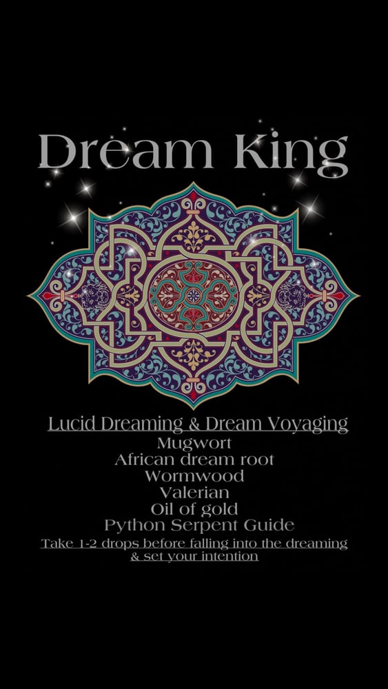Image of Dream king Lucid Dreaming & Dream Voyaging 4ml Bottle