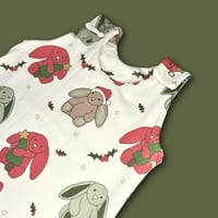 Image 1 of Festive Bunnies Romper
