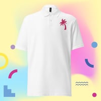 Image 1 of Palm Tree Me Unisex Pique Polo Shirt
