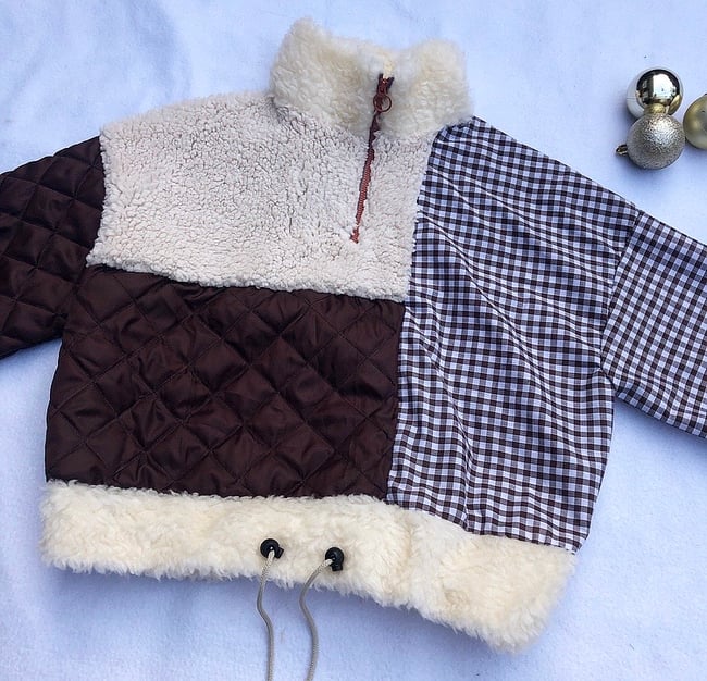 Sustainable Patchwork Jumper