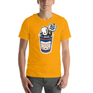 Image of Death before decaf RWK X Archer Valentine collab shirt