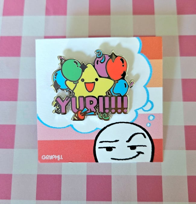 YURI!!!! YAOI!!!! Enamel Pins