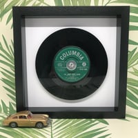 Image 9 of James Bond Theme Tunes, framed original 7" vinyl records