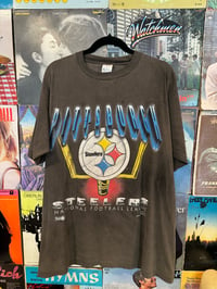Image 1 of 1993 Steelers Big Logo Tshirt XL