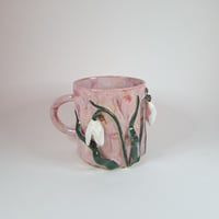 Image 1 of snowdrop mug (pink)