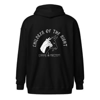 Image of Zip up Children of the night Unisex heavy blend hoodie