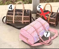 Image 3 of LV Inspired Duffle Bag - Style 1 