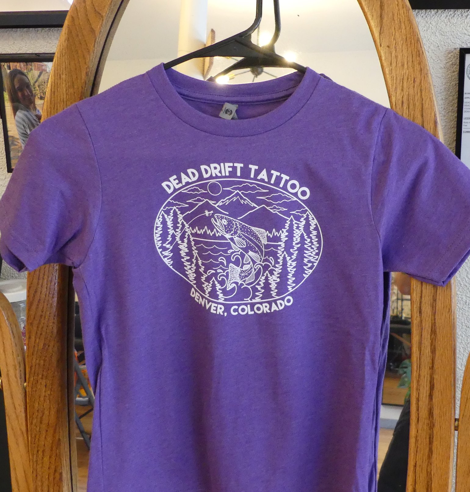 Image of Kids Shop Shirt- Purple