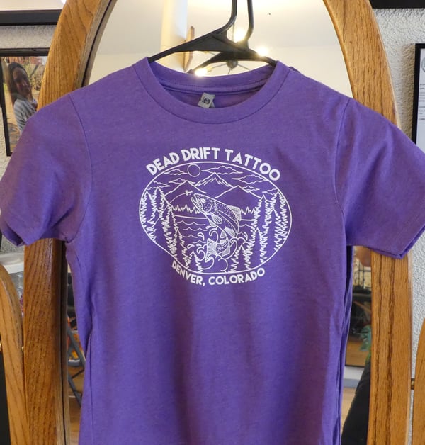 Image of Kids Shop Shirt- Purple