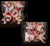 Image 5 of 4" Mouse Leather Bows