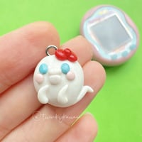 Image 1 of Young Dorotchi - Tamagotchi Polymer Clay Charm