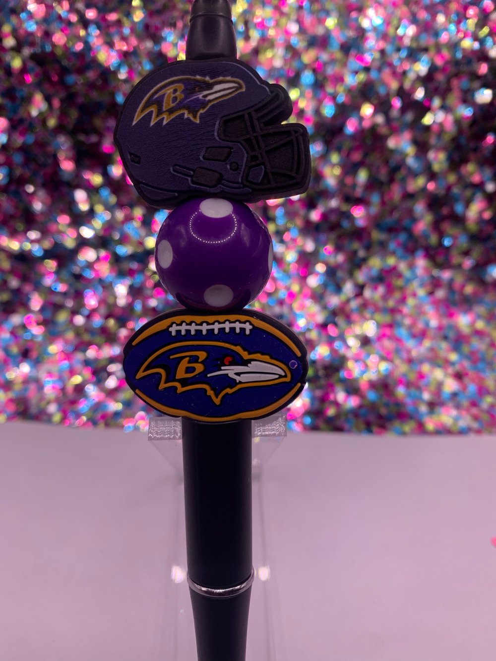Image of Purple Football Pen 
