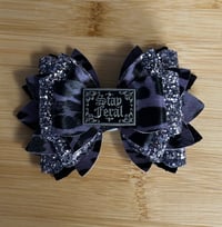 Image 3 of Stay Feral Gothic Tumbler Bow