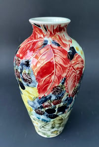 Image 3 of “Autumn Blackberry” vase - 1