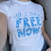 Image 3 of free now shirt