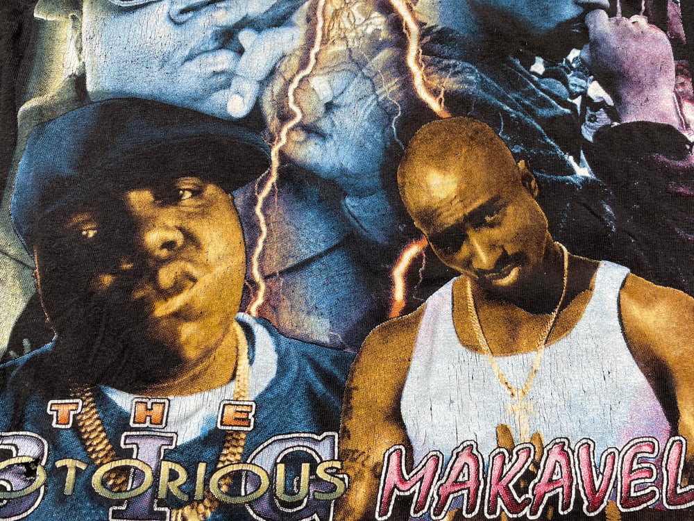 Image of Vintage 90's 2pac & Biggie Smalls Rap Tee 
