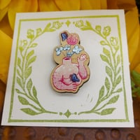 Image 2 of Trans Growth Wooden Pin
